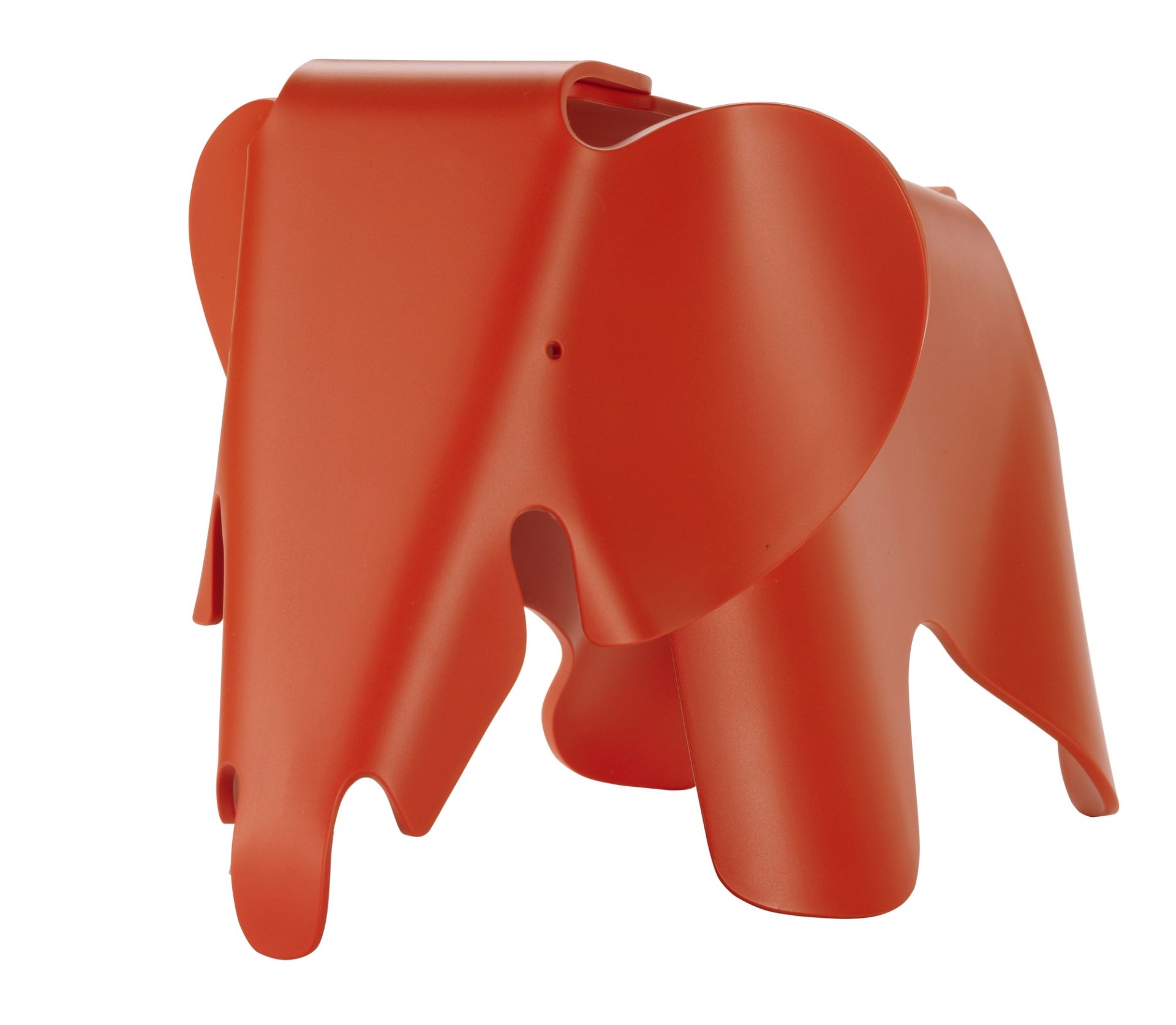 Eames Elephant Hocker poppy red Vitra